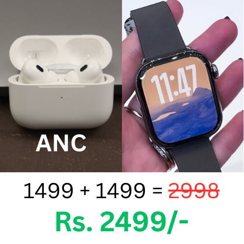 LifePods Pro 2 ANC + LifeWatch Series 10 (COMBO OFFER)